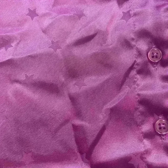 More Than Magic Girls Pajama Set Size XS 4/5 Purple Stars - Picture 2 of 6